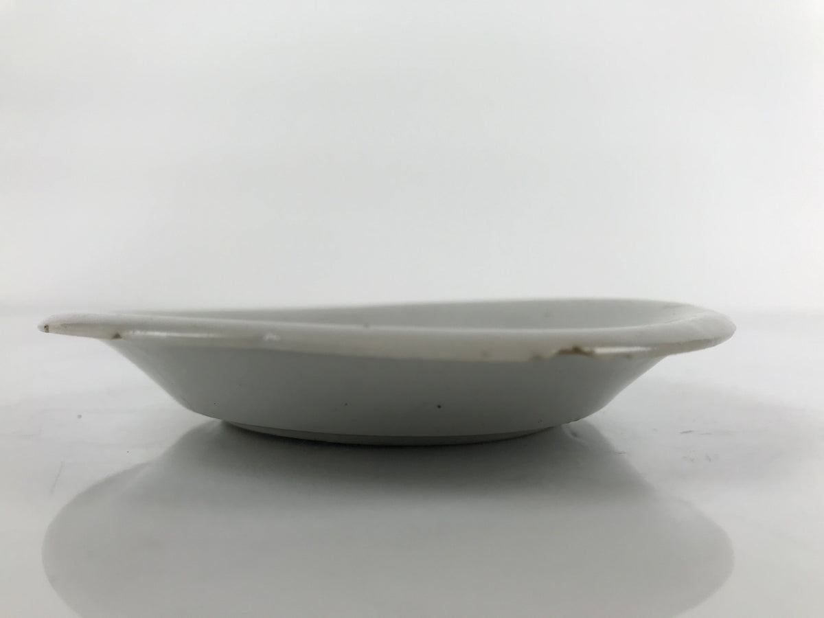 Japanese Porcelain Small Plate Mamezara Vtg Blue Sometsuke Shishi Lion PY802