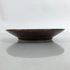 Japanese Porcelain Small Plate Mamezara Vtg Sara Simple Brown Soy Sauce Y66