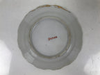 Japanese Porcelain Small Plate Mamezara Vtg Side Dish Pink Peony White Gold Y430
