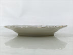 Japanese Porcelain Small Plate Mamezara Vtg Side Dish Pink Peony White Gold Y430