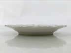 Japanese Porcelain Small Plate Mamezara Vtg Side Dish Pink Peony White Gold Y431