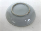 Japanese Porcelain Small Plate Mamezara Vtg Side Dish White Peach Momo Gold Y432