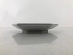 Japanese Porcelain Small Serving Plate Meimeizara Hexagon Pine Tree Gray Y216