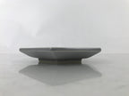 Japanese Porcelain Small Serving Plate Meimeizara Hexagon Pine Tree Gray Y216