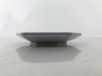 Japanese Porcelain Small Serving Plate Meimeizara Hexagon Pine Tree Gray Y216