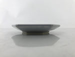 Japanese Porcelain Small Serving Plate Meimeizara Hexagon Pine Tree Gray Y216