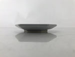 Japanese Porcelain Small Serving Plate Meimeizara Hexagon Pine Tree Gray Y217