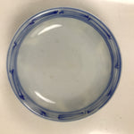 Japanese Porcelain Sometsuke Lidded Bowl Owan Vtg Pottery White Blue Floral Y302