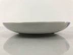 Japanese Porcelain Sometsuke Plate Sara Vtg Kozara Cherry Blossom Blue Pink Y451