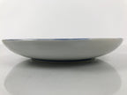 Japanese Porcelain Sometsuke Plate Sara Vtg Kozara Cherry Blossom Blue Pink Y451