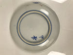 Japanese Porcelain Sometsuke Plate Sara Vtg Kozara Cherry Blossom Blue Pink Y451