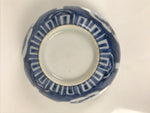 Japanese Porcelain Sometsuke Rice Bowl Owan Pottery White Blue Plum Pine Y478
