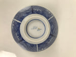 Japanese Porcelain Sometsuke Rice Bowl Owan Vtg Kobachi White Blue Bamboo Y512