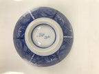 Japanese Porcelain Sometsuke Rice Bowl Owan Vtg Kobachi White Blue Bamboo Y517