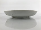 Japanese Porcelain Sometsuke Small Plate Kozara Vtg Crane Bird Blue White PY741