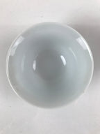 Japanese Porcelain Sometsuke Teacup Vtg Hyotan Gourd White Blue Yunomi TC433
