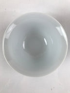 Japanese Porcelain Sometsuke Teacup Vtg Hyotan Gourd White Blue Yunomi TC435