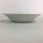 Japanese Porcelain Soup Bowl Maruta Japan Kasuga Ware Round Blue Flower PP725