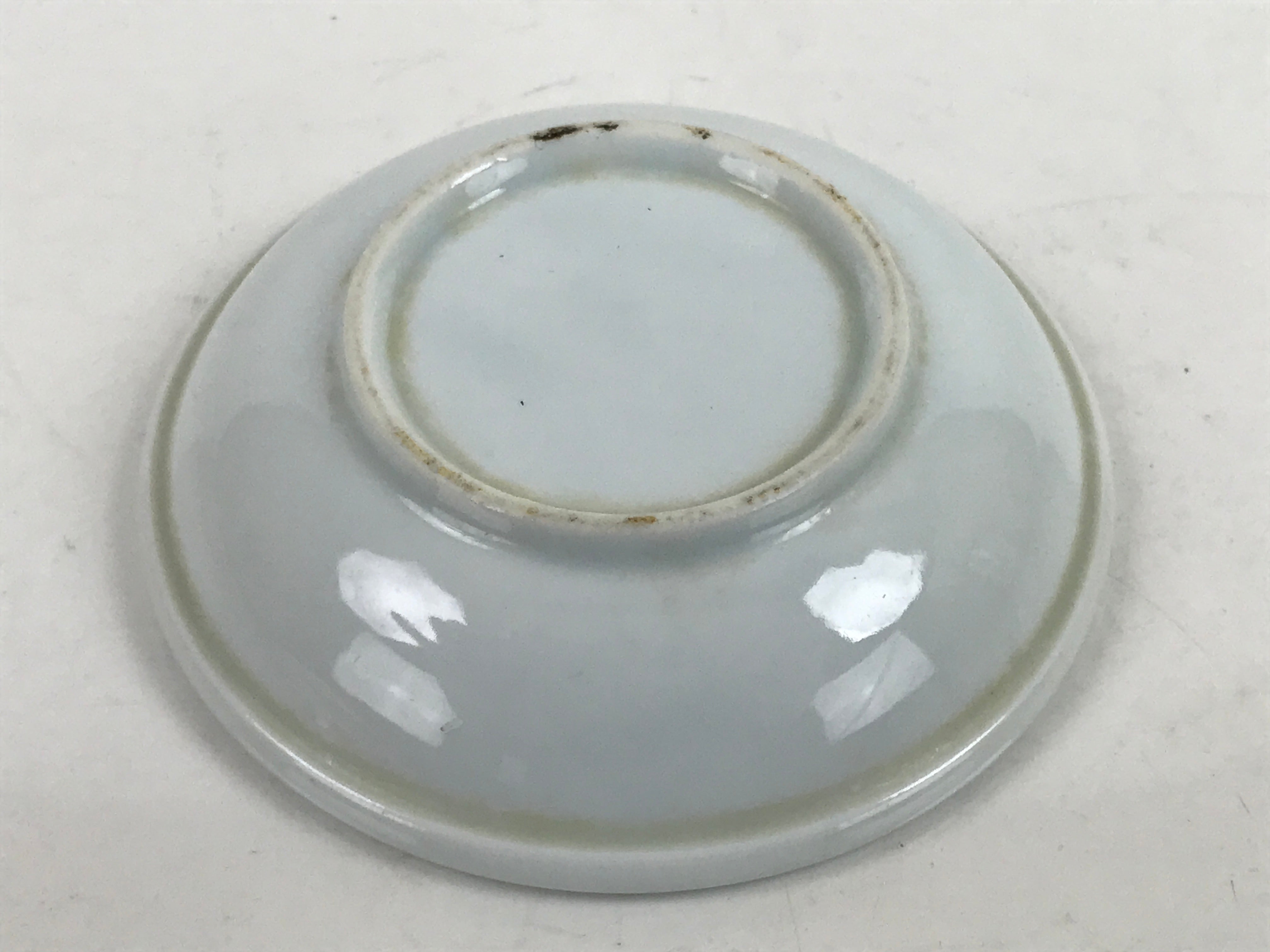 Japanese Porcelain Soy Sauce Dish Seiji Small Dipping Bowl Pufferfish Fugu Y121