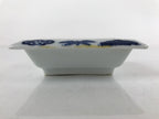 Japanese Porcelain Soy Sauce Dish Seiji Vtg Small Dipping Bowl Pine Plum PY977