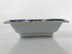 Japanese Porcelain Soy Sauce Dish Seiji Vtg Small Dipping Bowl Pine Plum PY982