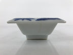 Japanese Porcelain Soy Sauce Dish Seiji Vtg Small Dipping Bowl Pine Plum PY985
