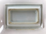 Japanese Porcelain Soy Sauce Dish Seiji Vtg Small Dipping Bowl Pine Plum PY985