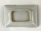 Japanese Porcelain Soy Sauce Dish Seiji Vtg Small Dipping Bowl Plate Blue PY648