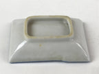 Japanese Porcelain Soy Sauce Dish Seiji Vtg Small Dipping Bowl Plate Blue PY648