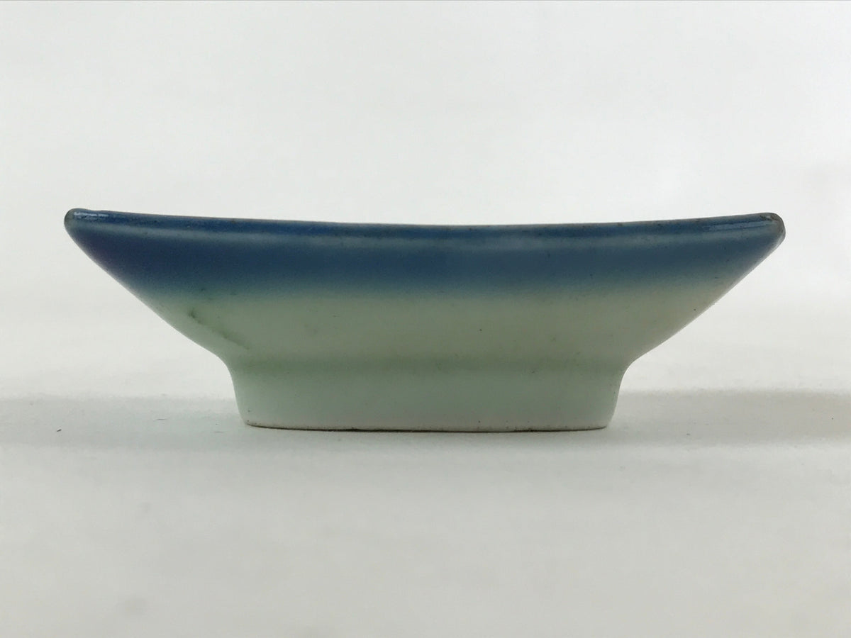 Japanese Porcelain Soy Sauce Dish Seiji Vtg Small Dipping Bowl Plate Pine PY513