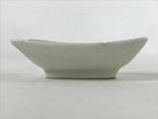 Japanese Porcelain Soy Sauce Dish Seiji Vtg Small Dipping Bowl Plate White PY515