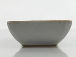 Japanese Porcelain Soy Sauce Dish Seiji Vtg Small Dipping Bowl Two Section PY857