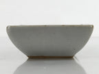 Japanese Porcelain Soy Sauce Dish Seiji Vtg Small Dipping Bowl Two Section PY857