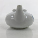 Japanese Porcelain Soy Sauce Dispenser Vtg Shoyusashi Tare Shochikubai Blue Y131