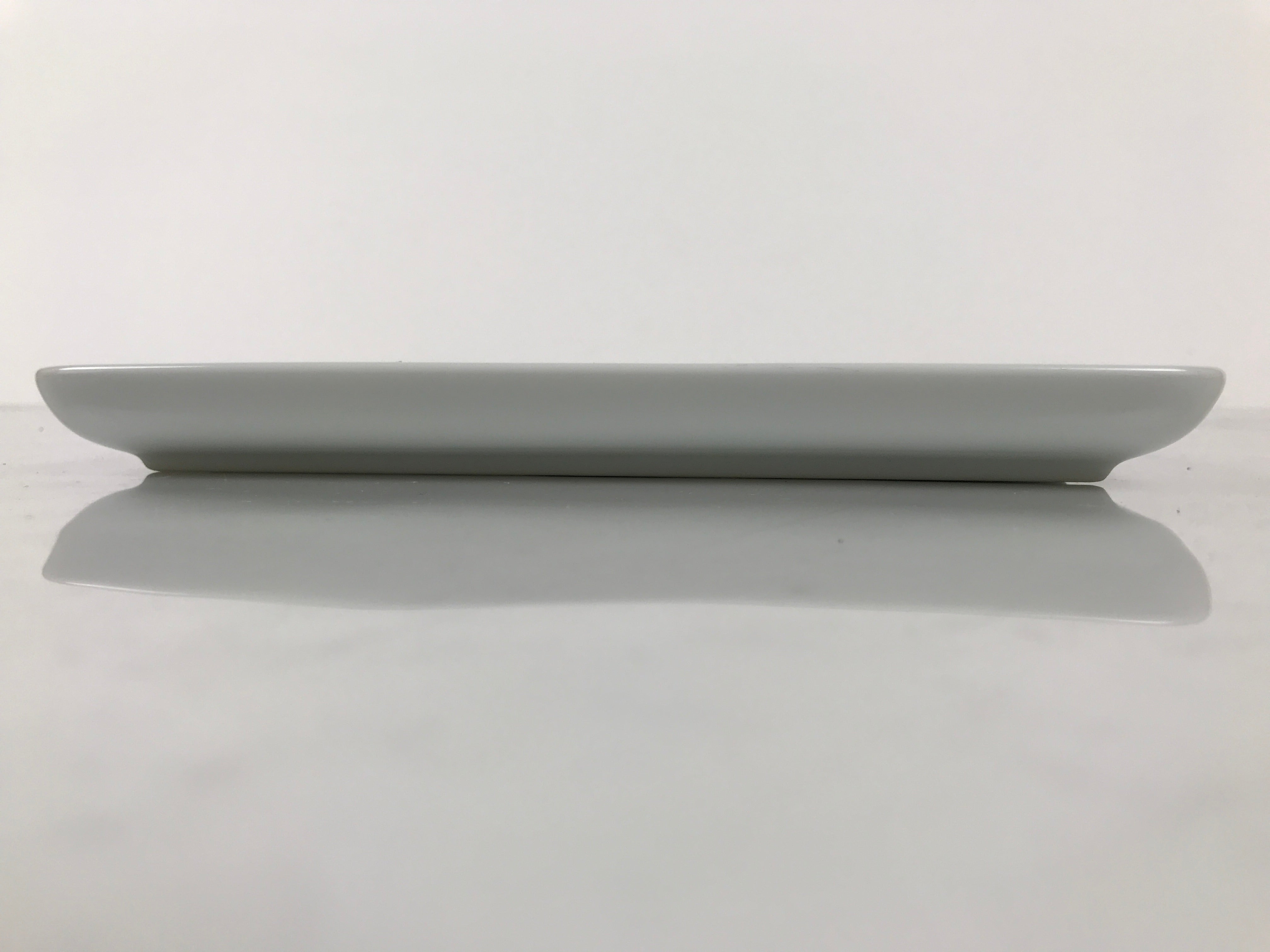 Japanese Porcelain Sushi Plate Vtg Sashimi Platter Fish Serving Dish White Y453