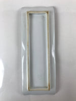 Japanese Porcelain Sushi Plate Vtg Sashimi Platter Serving Tray Blue Iris PY764