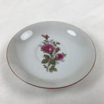 Japanese Porcelain Teacup Saucer Small Plate Meimeizara Vtg Kozara Roses PY640