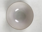 Japanese Porcelain Teacup Vtg Plain Color Red White Sencha Yunomi TC583