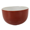 Japanese Porcelain Teacup Vtg Plain Color Simple Red White Sencha Yunomi TC592