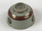 Japanese Porcelain Teacup Vtg Yunomi Pottery Crackle Glaze Light Green TC371