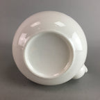 Japanese Porcelain Teapot Blue Pink Flower Kyusu Strainer Handle Sencha PT752