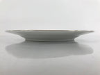 Japanese Porcelain Tono China Plate Vtg Pine Cones Tree Leaves Gold Rim PY815