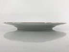 Japanese Porcelain Tono China Plate Vtg Pine Cones Tree Leaves Gold Rim PY817