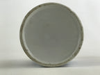 Japanese Porcelain Vase Kabin Vtg White Blue Ikebana Flower Arrangement FK74