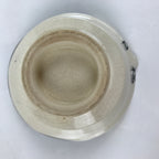 Japanese Porcelain Yunomi Teacup Vtg Pottery Otafuku Okame Smiling Woman TC519