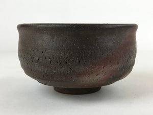 Japanese Pottery Green Tea Bowl Vtg Brown Matte Matcha Chawan CHB20