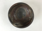 Japanese Pottery Green Tea Bowl Vtg Brown Matte Matcha Chawan CHB20