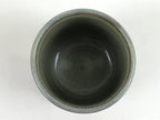 Japanese Pottery Tea Cup Vtg Yunomi Green Brown Akazu Ware W/ Box PX738
