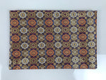 Japanese Prayer Bead Book Fabric Bag Vtg 2 Pockets Jyuzu-Bukuro Purple BA922