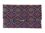 Japanese Prayer Beads Fabric Bag Vtg 2 Pockets Nishijin-Ori Jyuzu-Bukuro BA146